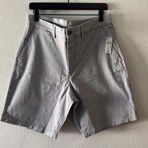 GAP Light Gray Flat Front Men's Shorts